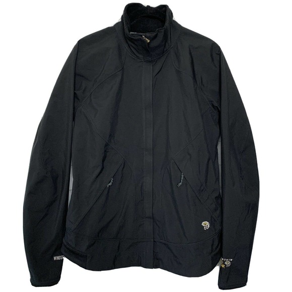 Mountain Hard Wear Jacket Medium Black  Windstopper - Picture 1 of 9